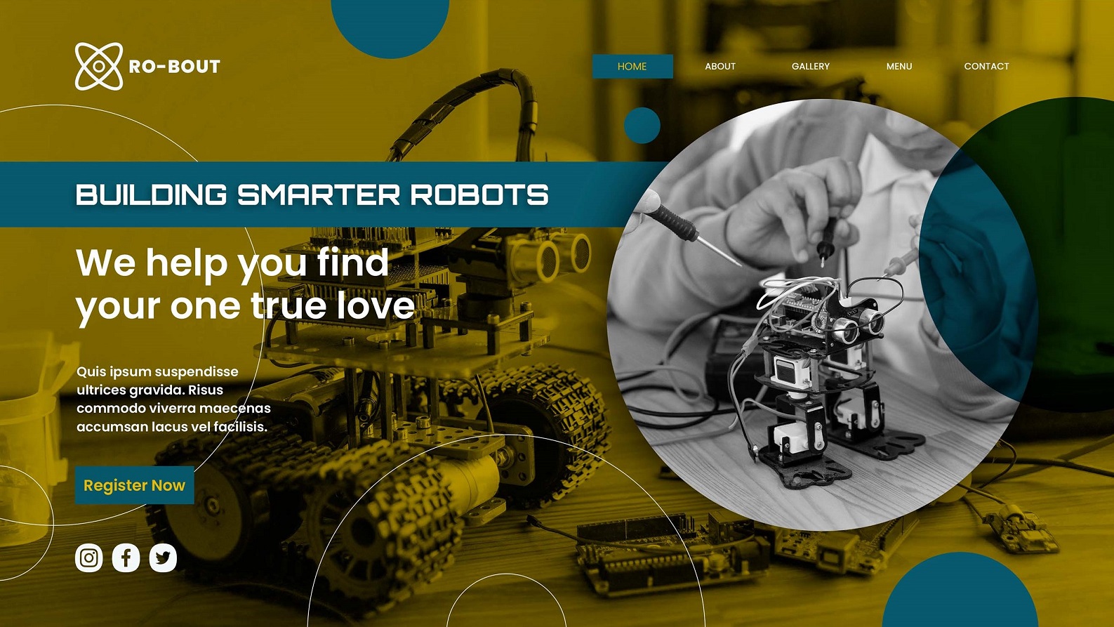 Robotics portfolio image
